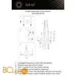 Люстра Aployt Wikta APL.805.03.06 - Фото 18