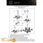Люстра Aployt Zaneta APL.762.07.13 - Фото 17