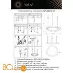 Подвесной светильник Aployt Zula APL.022.13.48 - Фото 0