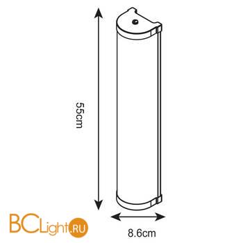 Настенный светильник Arte Lamp Aqua-Bara A5210AP-4WH - Схема