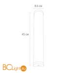 Настенный светильник Arte Lamp Aqua-Bara A5210AP-3CC - Схема