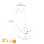 Бра Arte Lamp Aqua A1209AP-1CC - Схема