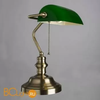 Настольная лампа Arte Lamp Banker A2492LT-1AB - Фото 0