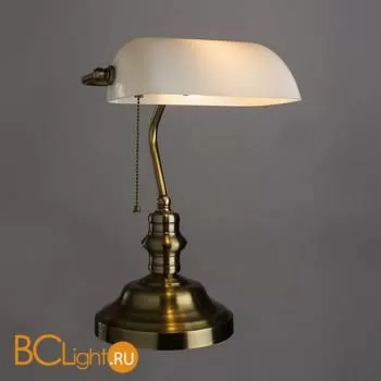 Настольная лампа Arte Lamp Banker A2493LT-1AB