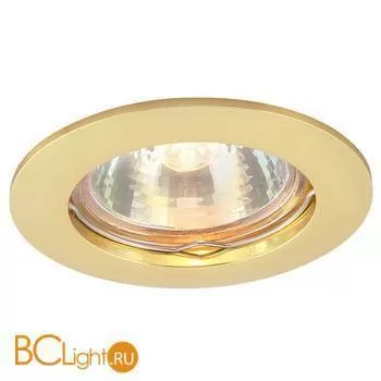 Встраиваемый спот (точечный светильник) Arte Lamp Basic A2103PL-1GO