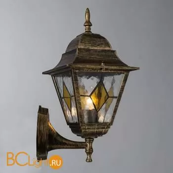 Светильник уличный настенный Arte Lamp Berlin A1011AL-1BN - Фото 2