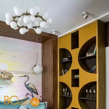 Подвесной светильник Arte Lamp Bolla-Piccolo A3988SP-25AB - Фото 3