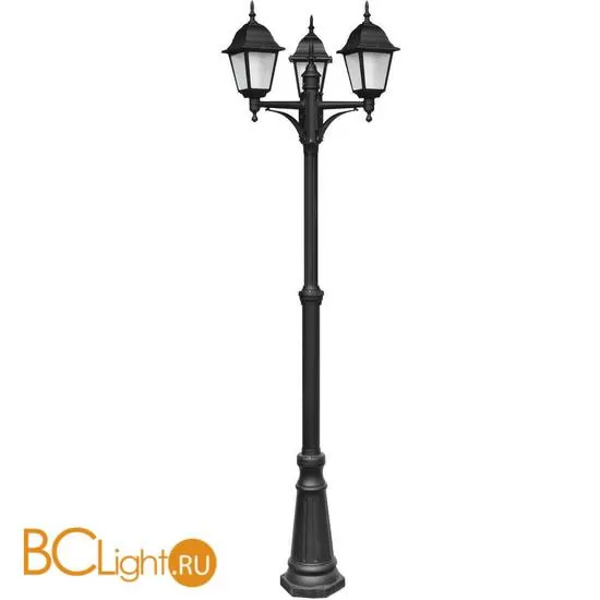 Садово-парковый светильник Arte Lamp BREMEN A1017PA-3BK