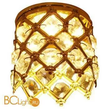 Встраиваемый спот (точечный светильник) Arte Lamp Brilliants A7050PL-1GO