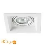 Встраиваемый светильник Arte Lamp Canis A6661PL-1WH - Фото 1