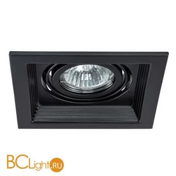Встраиваемый светильник Arte Lamp Canis A6661PL-1BK - Фото 0