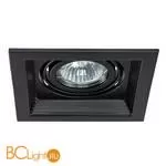 Встраиваемый светильник Arte Lamp Canis A6661PL-1BK - Фото 0