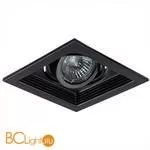 Встраиваемый светильник Arte Lamp Canis A6661PL-1BK - Фото 1