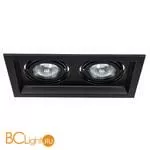 Встраиваемый светильник Arte Lamp Canis A6661PL-2BK - Фото 0