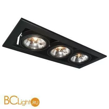 Встраиваемый спот Arte Lamp Cardani Medio A5930PL-3BK