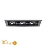 Встраиваемый спот Arte Lamp Cardani Medio A5930PL-3BK - Фото 0