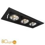 Встраиваемый спот Arte Lamp Cardani Medio A5930PL-3BK