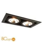 Встраиваемый спот (точечный светильник) Arte Lamp Cardani A5949PL-2BK