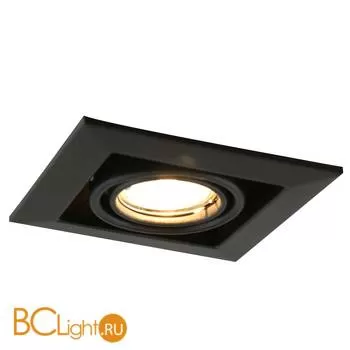 Встраиваемый спот (точечный светильник) Arte Lamp Cardani A5941PL-1BK