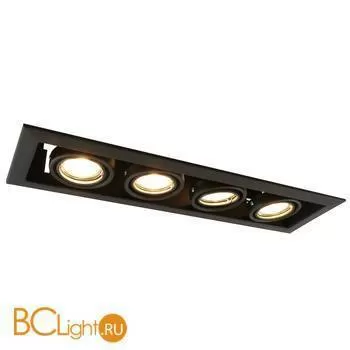 Встраиваемый спот (точечный светильник) Arte Lamp Cardani A5941PL-4BK