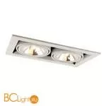 Встраиваемый спот (точечный светильник) Arte Lamp Cardani A5949PL-2WH