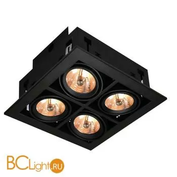 Встраиваемый спот (точечный светильник) Arte Lamp Cardani A5930PL-4BK
