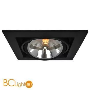 Встраиваемый спот (точечный светильник) Arte Lamp Cardani A5935PL-1BK