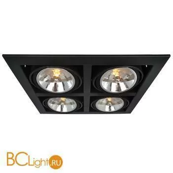 Встраиваемый спот (точечный светильник) Arte Lamp Cardani A5935PL-4BK