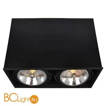 Спот (точечный светильник) Arte Lamp Cardani A5936PL-2BK