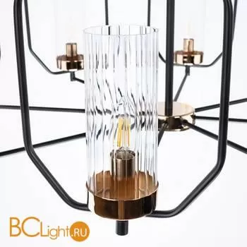 Люстра Arte Lamp Celaeno A7004PL-8BK - Фото 2