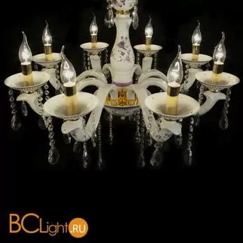 Люстра Arte Lamp Contessa A6613LM-8GO - Фото 2