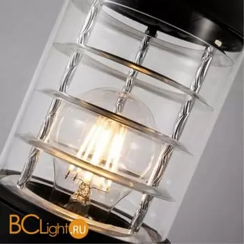 Садово-парковый фонарь Arte Lamp Coppia A5217FN-1BK - Фото 1