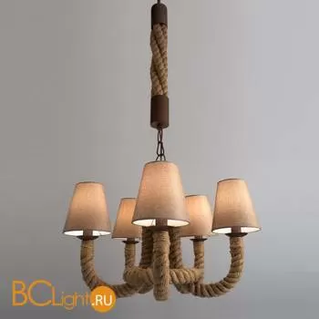 Люстра Arte Lamp Corda A8958LM-5BR - Фото 2