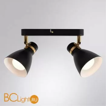 Спот Arte Lamp Fafnir A5047PL-2BK - Фото 0