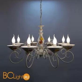 Люстра Arte Lamp Fiorato A2061LM-8WG - Фото 5