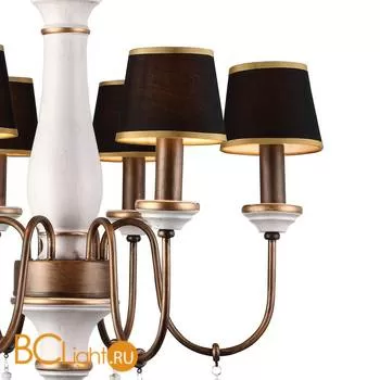 Люстра Arte Lamp Fortezza A1843LM-6BG - Фото 6