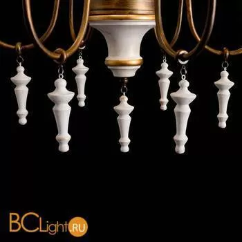 Люстра Arte Lamp Fortezza A1843LM-6BG - Фото 5