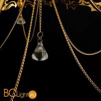 Люстра Arte Lamp Fuji A1626LM-5GO - Фото 4