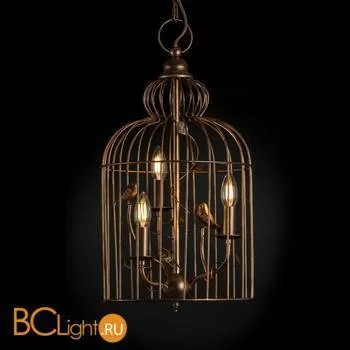 Подвесной светильник Arte Lamp Gabbia A1865SP-3BG