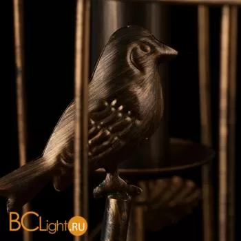 Подвесной светильник Arte Lamp Gabbia A1865SP-3BG - Фото 1