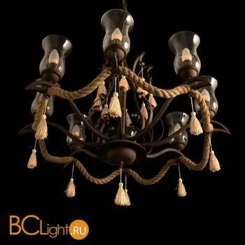 Люстра Arte Lamp Galeone A8989LM-8BR - Фото 1