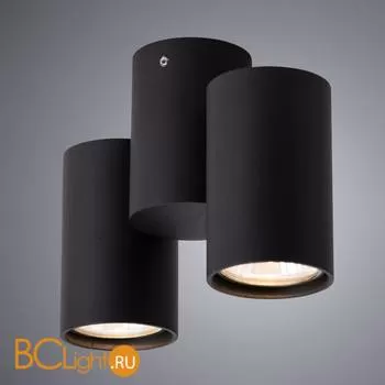 Накладной точечный светильник Arte Lamp Gavroche A1511PL-2BK - Фото 1