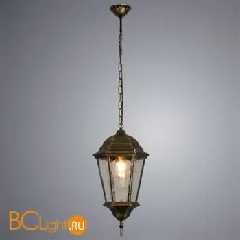 Уличный подвесной светильник Arte Lamp Genova A1204SO-1BN - Фото 0