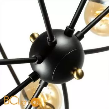 Люстра Arte Lamp Glasgow A1963PL-8BK - Фото 1