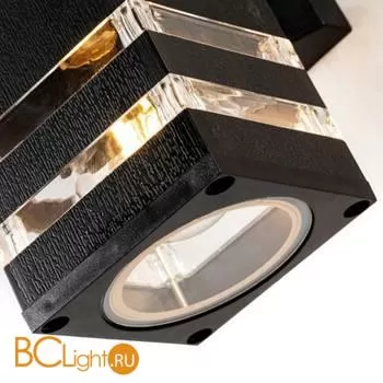 Уличный настенный светильник Arte Lamp Hadar A4421AL-2BK - Фото 1