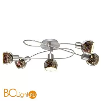 Потолочная люстра Arte Lamp Illusione A6125PL-5SS