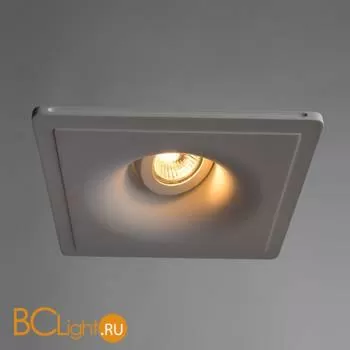 Встраиваемый гипсовый светильник под шпатлевку Arte Lamp Invisible A9410PL-1WH