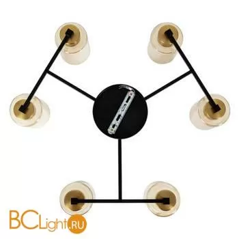 Люстра Arte Lamp Leo A7027PL-6BK - Фото 4