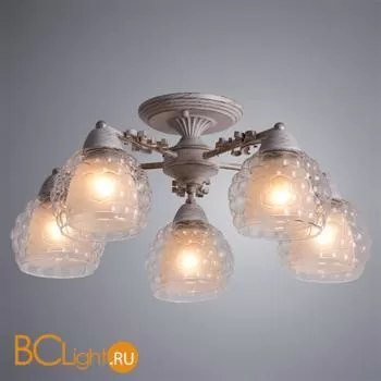 Потолочная люстра Arte Lamp Malina A7695PL-5WG - Фото 0