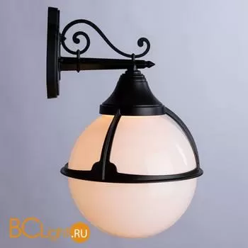 Светильник уличный настенный Arte Lamp MONACO A1492AL-1BK - Фото 0